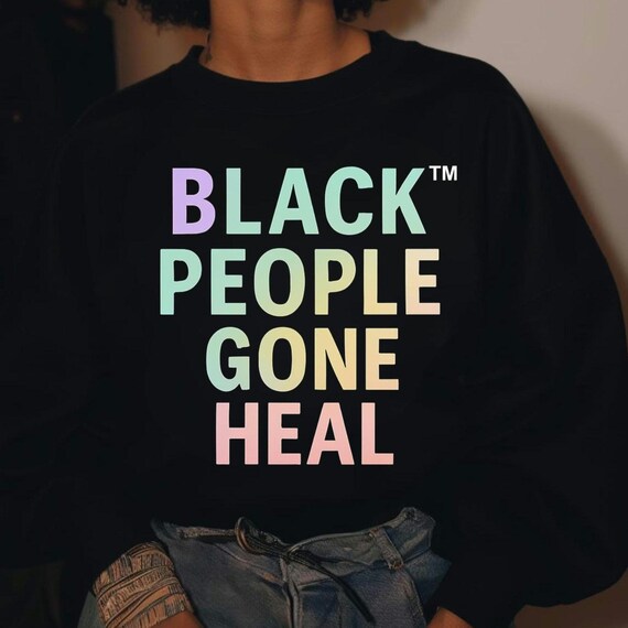 Empowering African American Culture Crewneck Sweatshirt, Inspirational Unisex Casualwear Gift, Afrocentric Black Message Sweatshirt