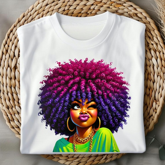 Afrocentric Queen Graphic Tee, Black Culture Shirt