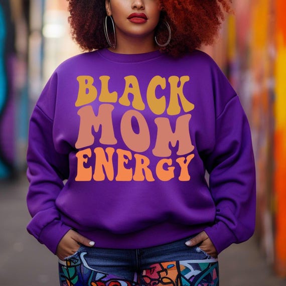 Black Culture Unisex Sweatshirt, Afrocentric African American Mom Gift, Black Power, Gift for Her, Gift for Friend, Crewneck Pullover