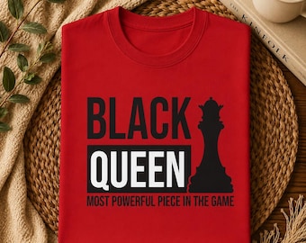 Black Queen T-Shirt: Afrocentric Urban Fashion Tee