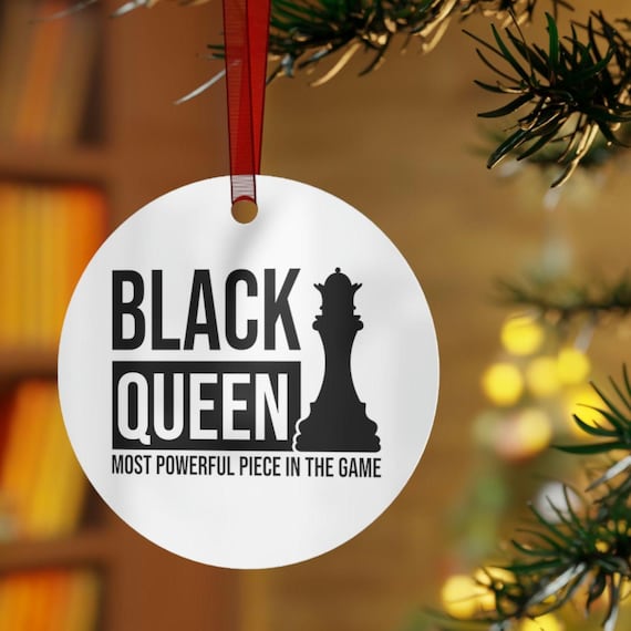 Black Queen Christmas Ornament, Black Culture Christmas Gift, Black Woman Christmas Gift, Black Culture Christmas Ornament