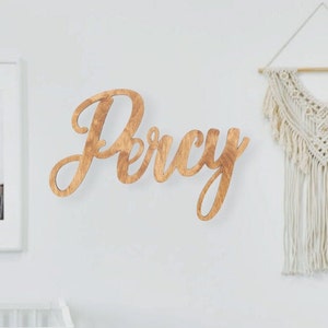 Personalizable Wall Art Letters, Custom Words Personalized Wood Writing, Custom Wooden Name, Nursery, Pet Name Sign, Rustic Farmhouse Decor