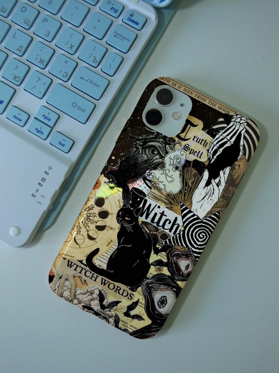 Witchy Collage Phone Case Wizardy Witch Phone Case for IPhone 15 14 13 12 11 Pro Max Case