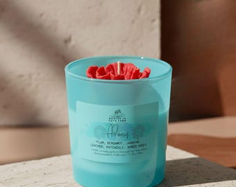 Library Scented Soy Candle & Cologne: Adonis Inspired, Woody Aromatic, Luxury Coco Soy Wax Blend