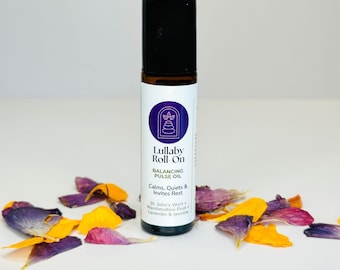 Lullaby Calming Roll-On: St. John’s Wort & Marshmallow Aromatherapy | No Carrier Oil Filler