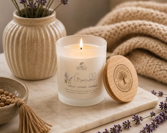 Lavender Sandalwood Candle | Calming Candle for Relaxation