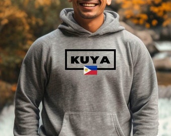 Sweat à capuche Kuya, sweat-shirt philippin Pride, cadeau pour grand frère