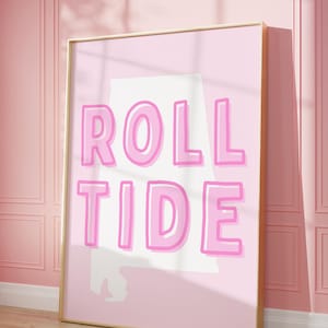 Set of 30 University of Alabama Digital Wall Prints/College Dorm Decor/College Apartment/Roll Tide/Tuscaloosa/Love Shack FancyCoquette