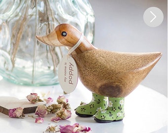 Floral Boots Duckys