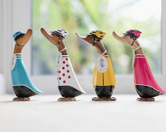 Cyclist Ducklings (sold separately)