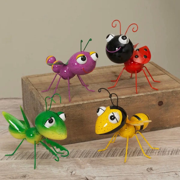 Metal Garden Insects - Etsy
