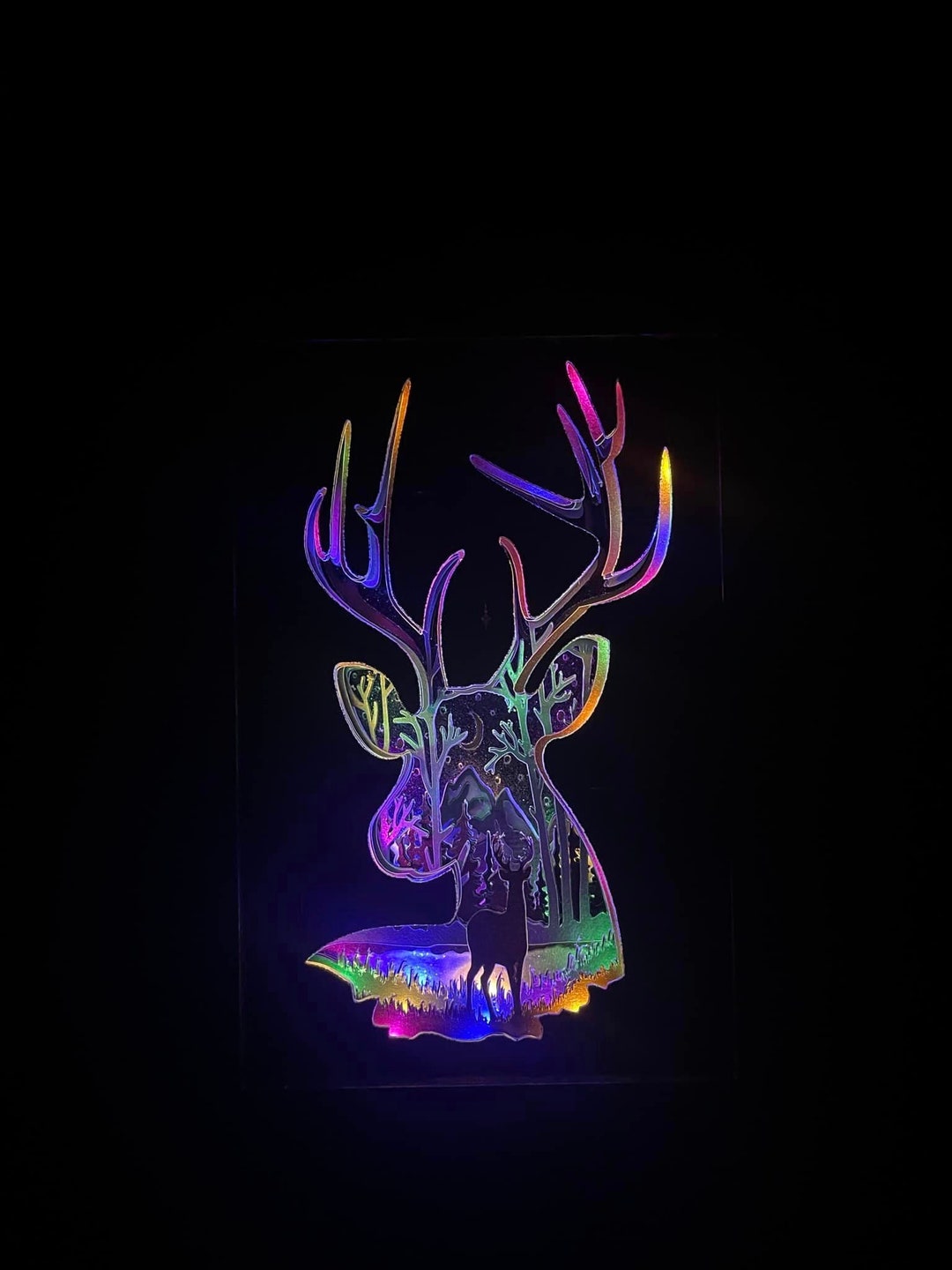 Buck Colored In Buck Multi-color - Etsy