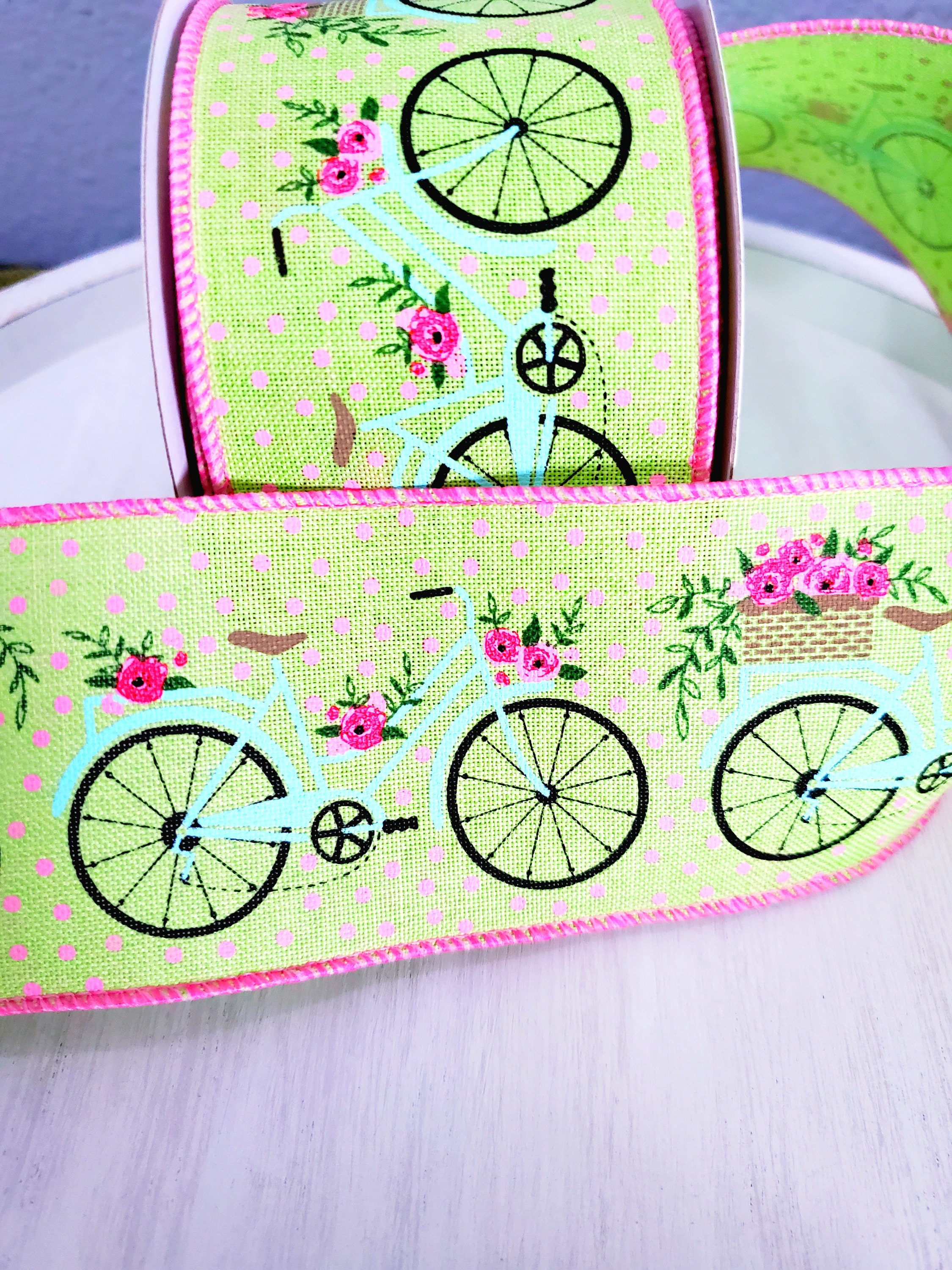 Spring Summer Wired Ribbon, Premium Ribbon Bundles, Wreath Ribbon Kits ...