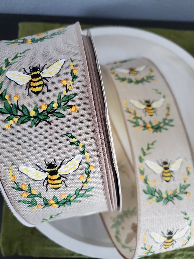 Spring Summer Wired Ribbon, Premium Ribbon Bundles, Wreath Ribbon Kits ...