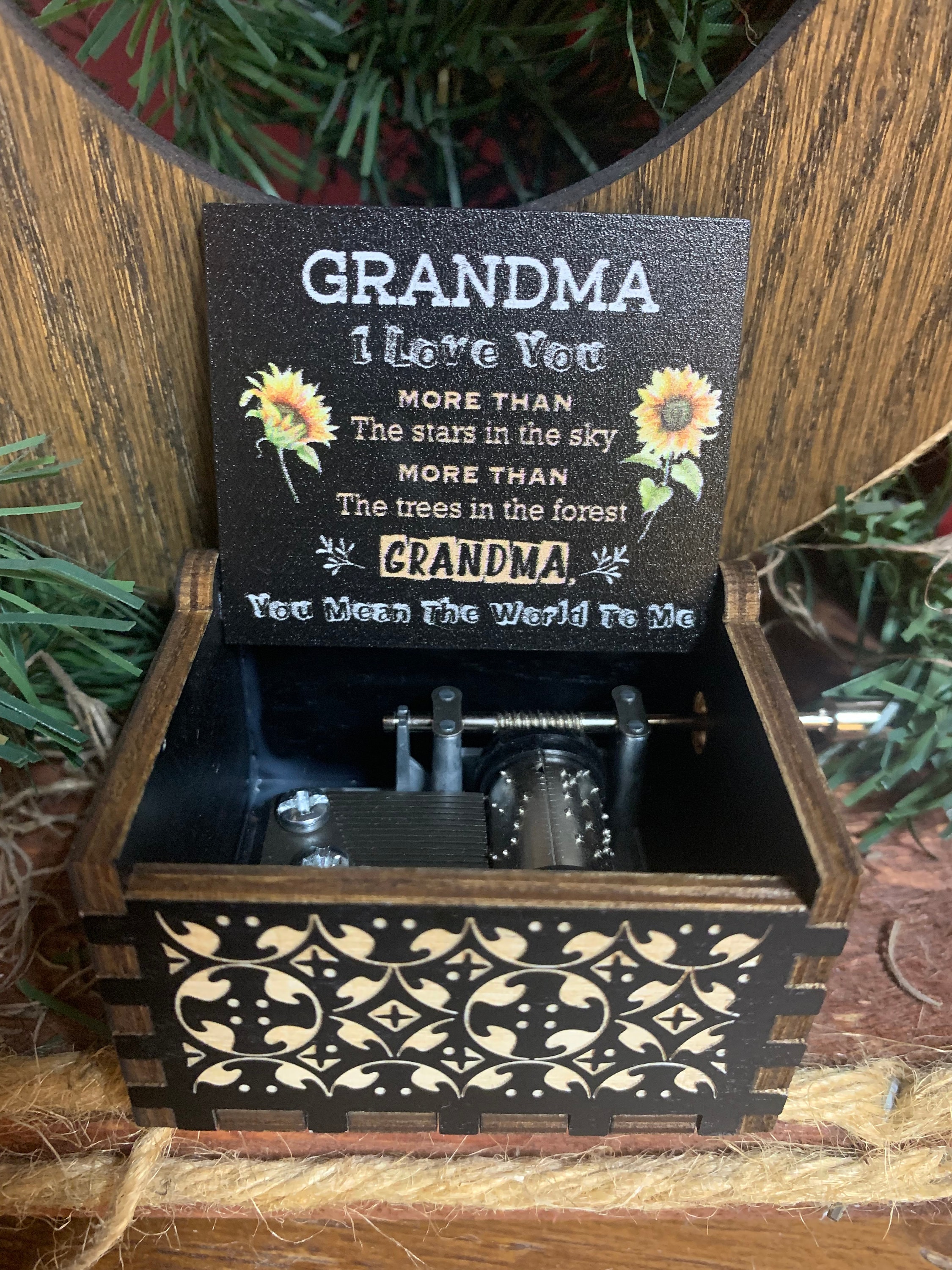 You Are My Sunshine Music Box Grandma Music Box Grandson Music Box