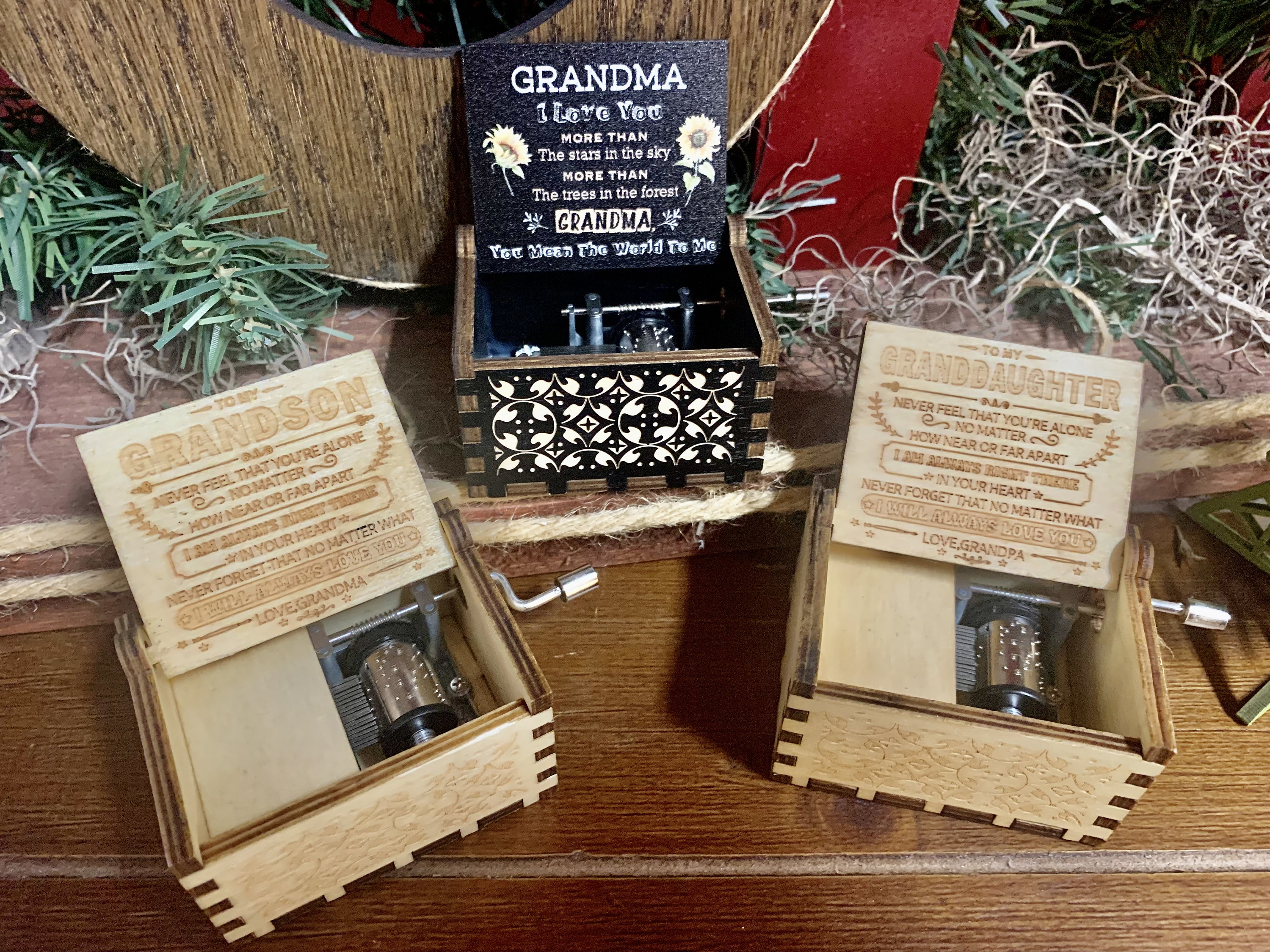 You Are My Sunshine Music Box Grandma Music Box Grandson Music Box