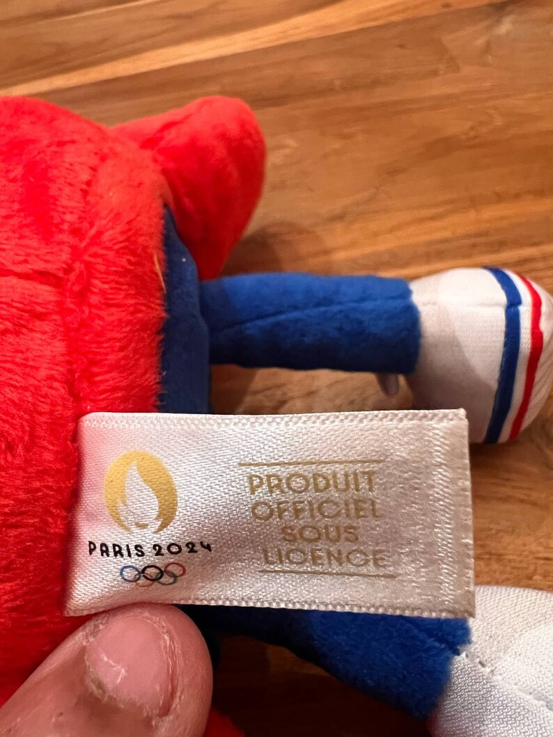 NEW 2024 PARIS Official Summer Olympics Mascot Plush 25 Cm Phryges France Etsy