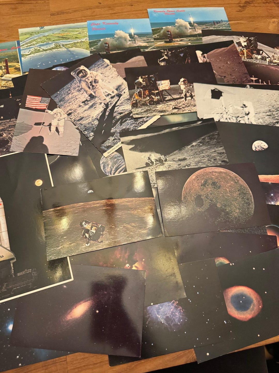 Lot of 50 Vintage Postcards Space Nasa Moon Planets Astronauts Mostly ...
