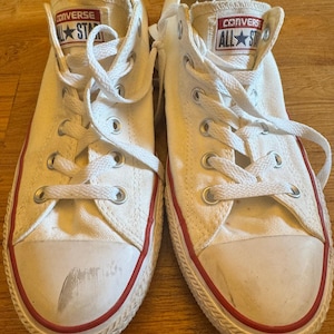 Low Top weiß converse Stecker Gr. 9 Herren