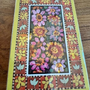 Vintage Floral Playing Card Set - Whitman Joker Included