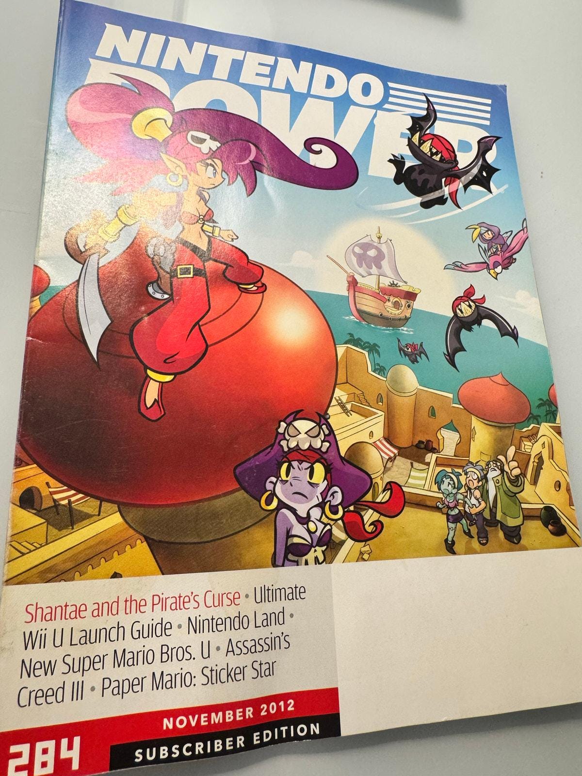 Nintendo Power Magazine #284 Subscriber Edition - Mario Sticker
