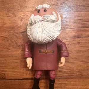 Figura de plástico casual PAPAI NOEL RUDOLPH Misfit Toys 4 5/8" articulado