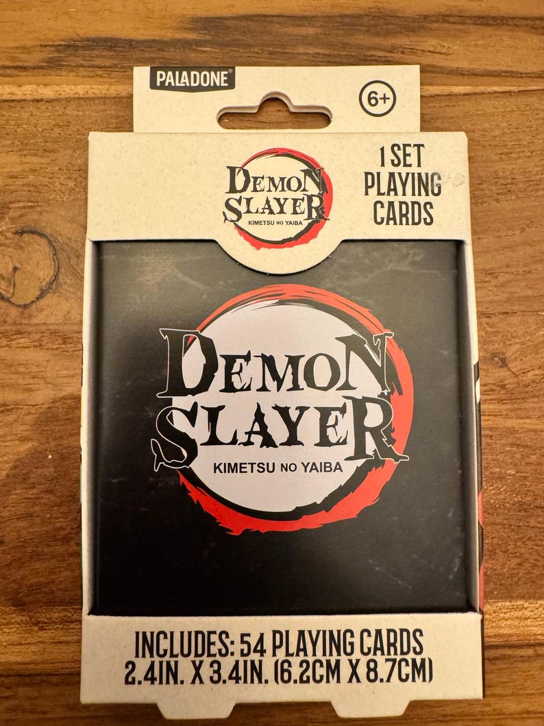 Bicycle Demon Slayer playing cards Kimetsu no Yaiba