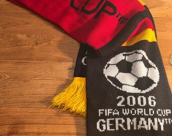 2006 FIFA World Cup German Scarf Licensed Memorabilia Collect Support Football