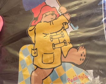 Vintage Paddington Bear Honeycomb Centerpiece Decoration
