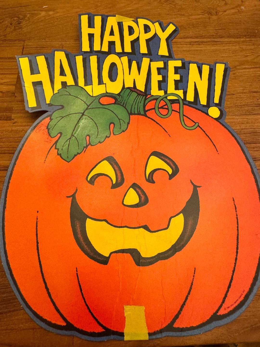 Vintage Jack O Lantern Halloween Die Cut - Etsy