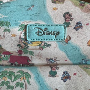 Disney Lilo and Stitch Island Map All Over Print Backpack image 2