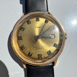 Vintage Mens Timex Automatic Wrist Watch