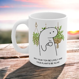 Plant Mug - Plantaholic Mug - Positive tea mug - Plant mug Wrap