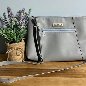 Bolso Bandolera Gris