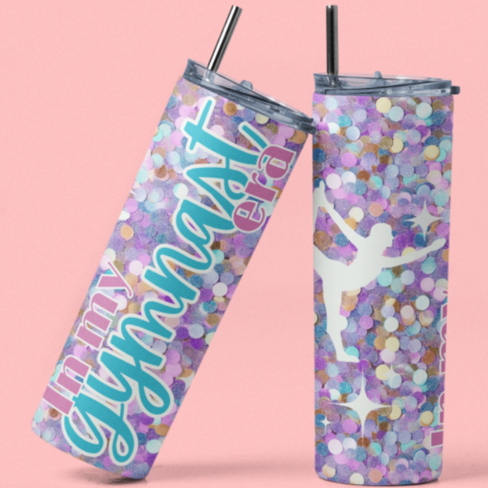 In My Gymnast Era Tumbler Gymnast Tumbler Gymnastics Water Bottle