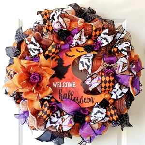Benvenuto Halloween - Ghirlanda autunnale / autunnale / di Halloween