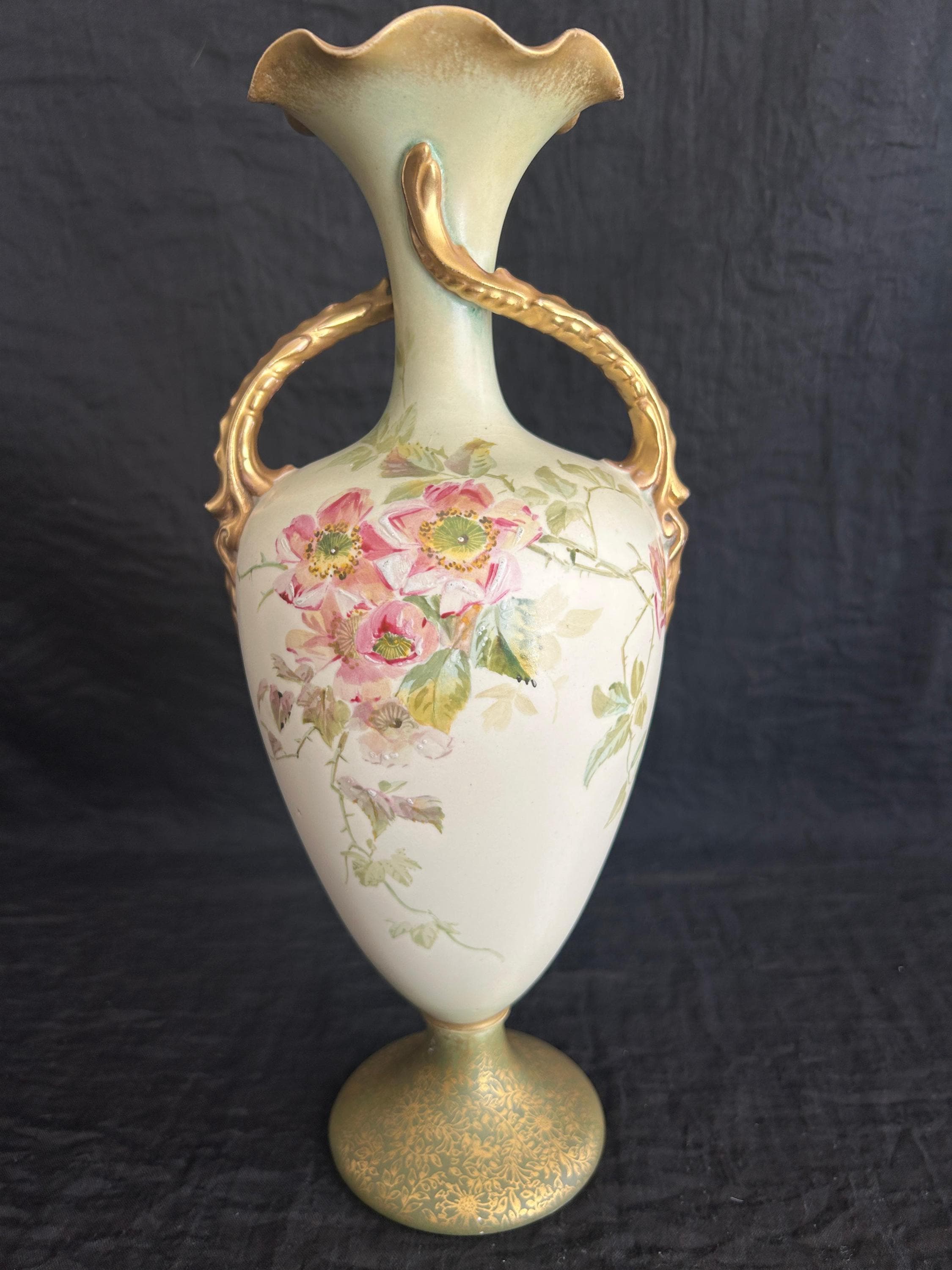 Carlton Ware Vase - Etsy Finland