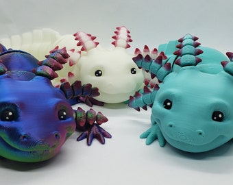 Articulated Axolotl 3D Print