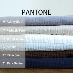 100% Cotton Bedding Pillow Cover/Throw Pillow Cover in 6 Color Options/Custom in Various Size/Blue Body Pillow Cover/Couch&Sofa Pillow Cover