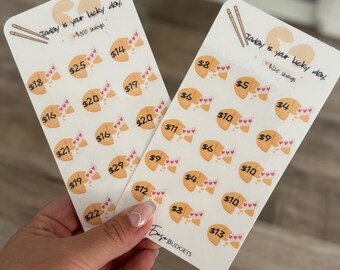 Lucky Day | Fortune Cookies | Savings Challenge |