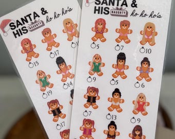 Santa And His Ho’s  | Savings Challenge | Low & High Denomination