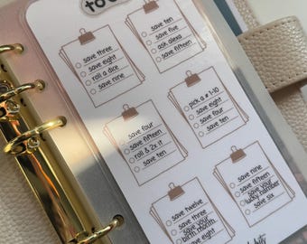 To Do | Savings Challenge | Low & High Denomination