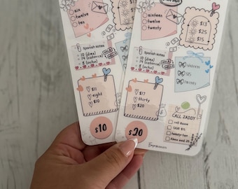 Sticky Notes  | Savings Challenge |