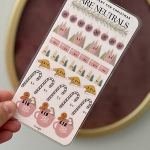 Neutral Christmas | Savings Challenge | X-Mas Savings