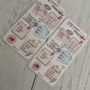 Sticky Notes | Savings Challenge | - Etsy