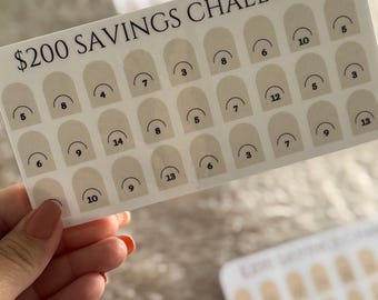 Neutral 200 Savings Challenge