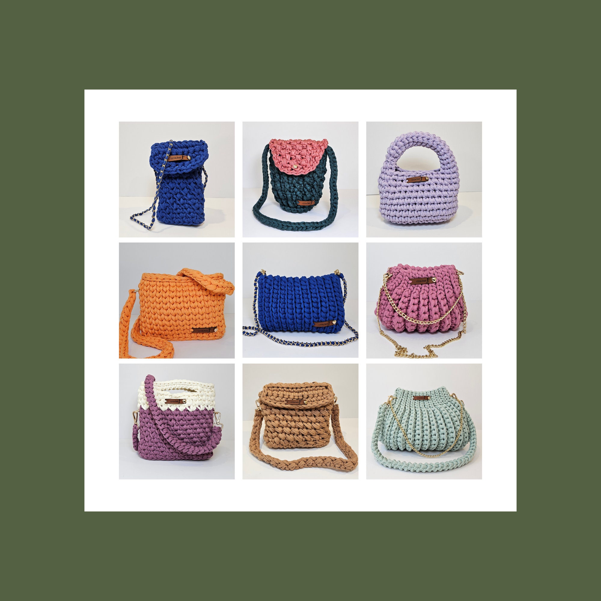 Crochet Bag Tshirt Yarn -  Canada