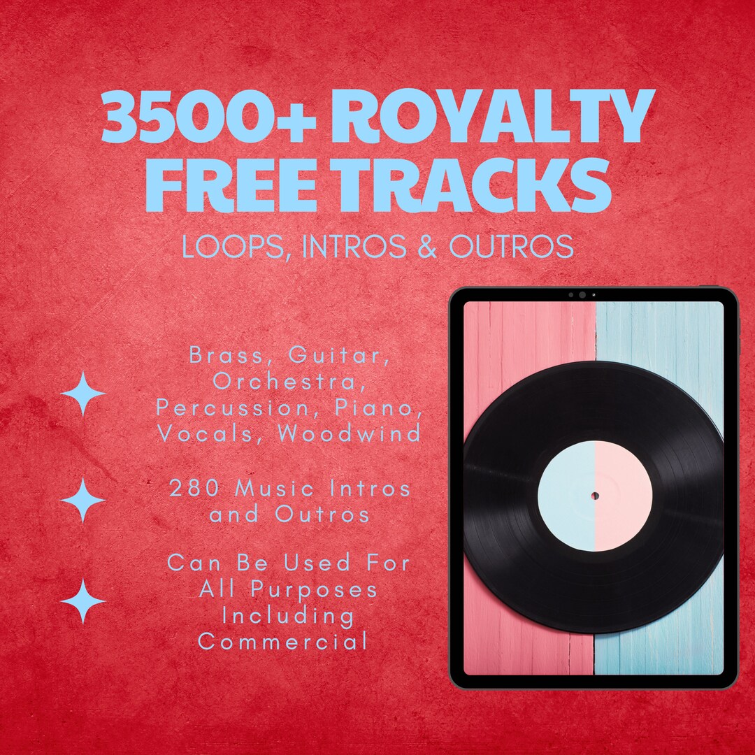 3500 Royalty Free Music Loops, Intros & Outros - Etsy