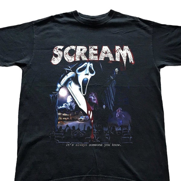 Scream T-shirt goth horror 90 vintage film