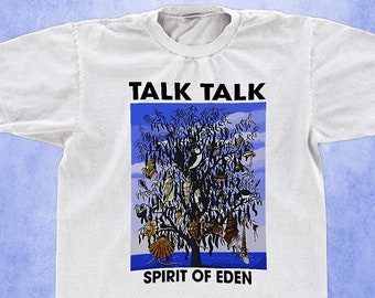 Talk Talk Spirit of Eden T-shirt Kvinna Man Linne Tröja Taddler ungdom Lång V-ringad